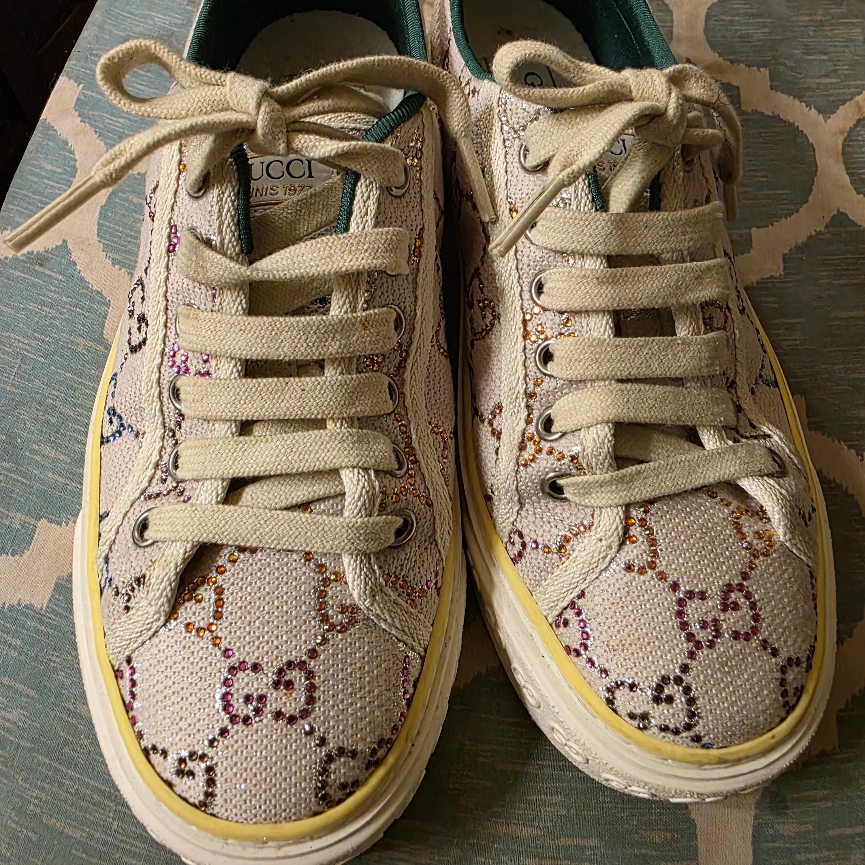 Gucci Women's Multicolor Canvas Sneakers